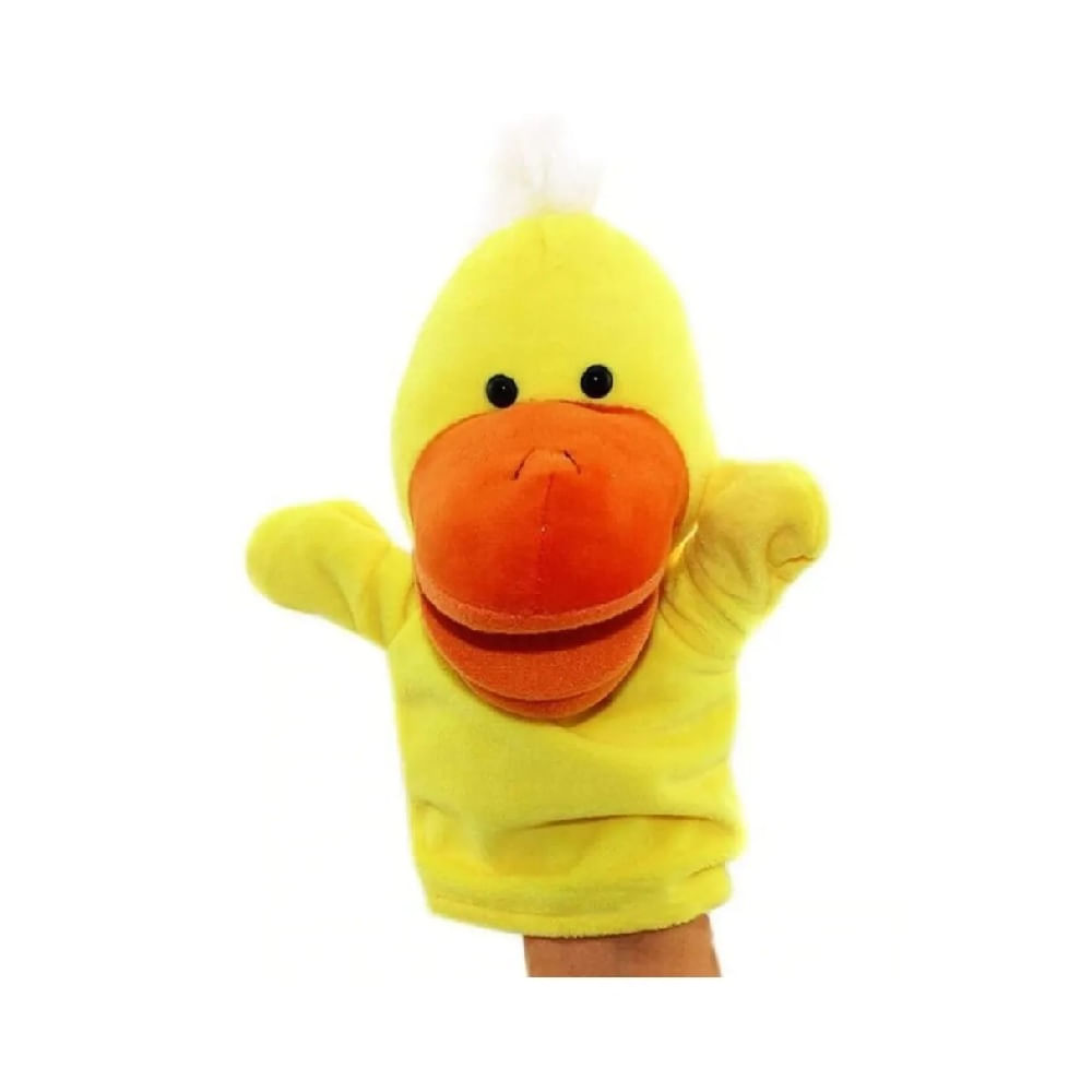 DIA DEL NIÑO - Titere Educativo de Animal Pato Multicolor