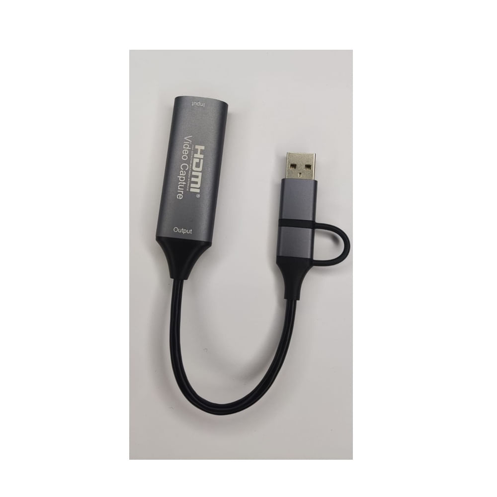 Capturadora De Video Hdmi A Usb  Tipo-c 1080p 4k