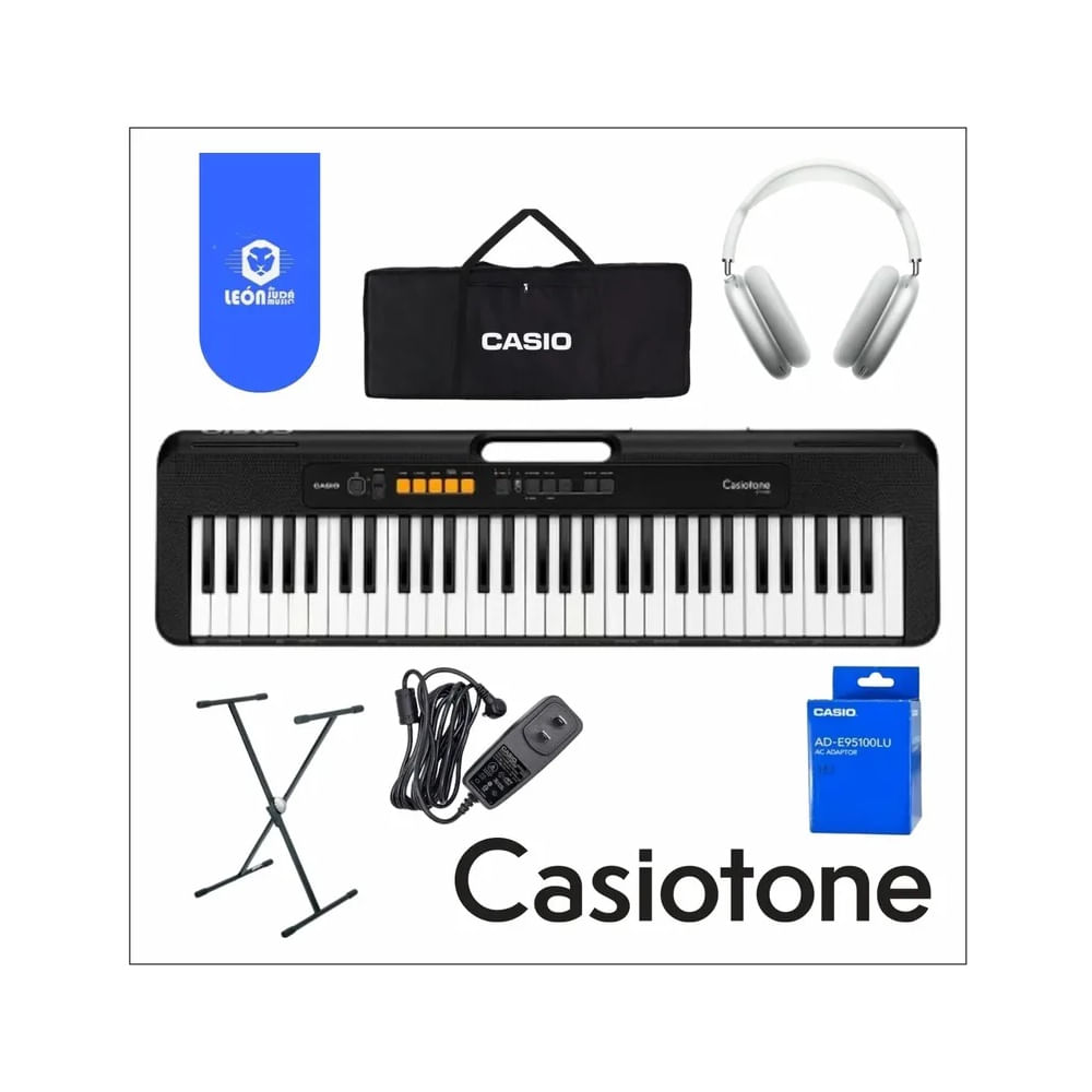 ORGANO ELECTRONICO CASIO S100 PACK COMPLETO ADAPTADOR - FUNDA - PARANTE- AUDIFONOS