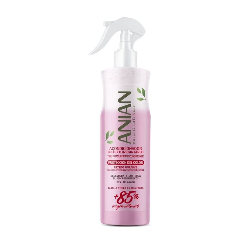 Acondicionador Bifásico Anian para Protección del Color 400 