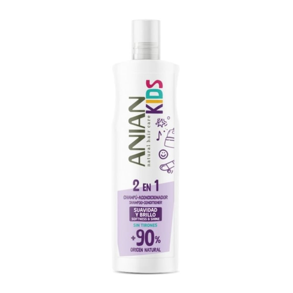 Champú y Acondicionador Kids de Anian 2 en 1 de 400 ml