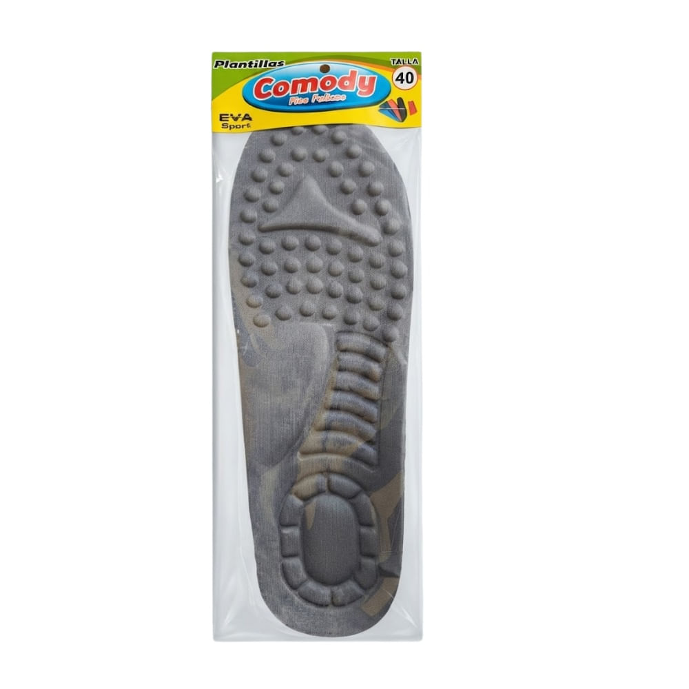Plantillas para Zapatos con Amortiguación Ergonómica EVA COMODY Sport Talla 40