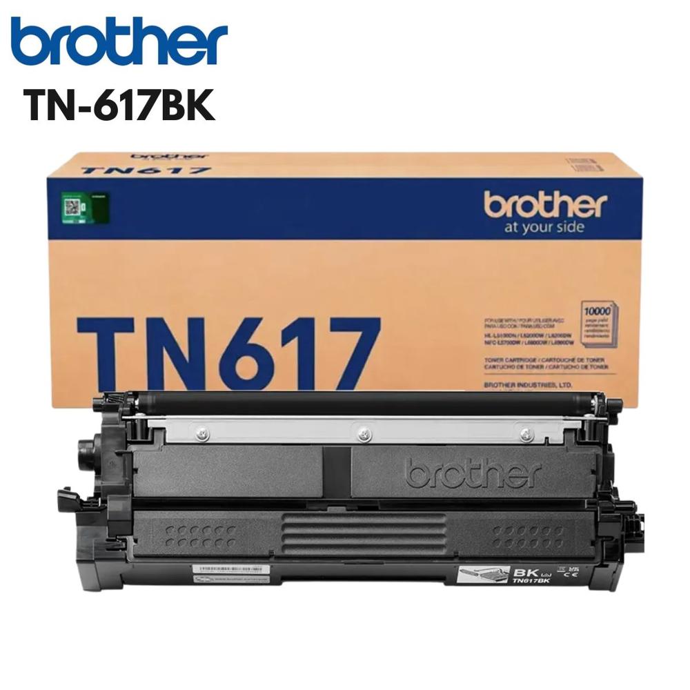 Tóner Brother TN-617BK Negro Ultra Alto Rendimiento 10.000 Páginas para MFC-L8970CDW