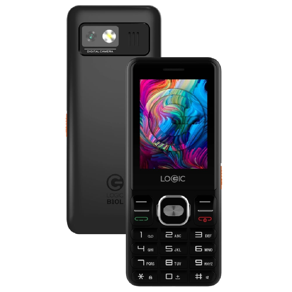 Celular Logic B10L 4G Dual SIM 2.4 Cámara VGA Batería 1800mAh