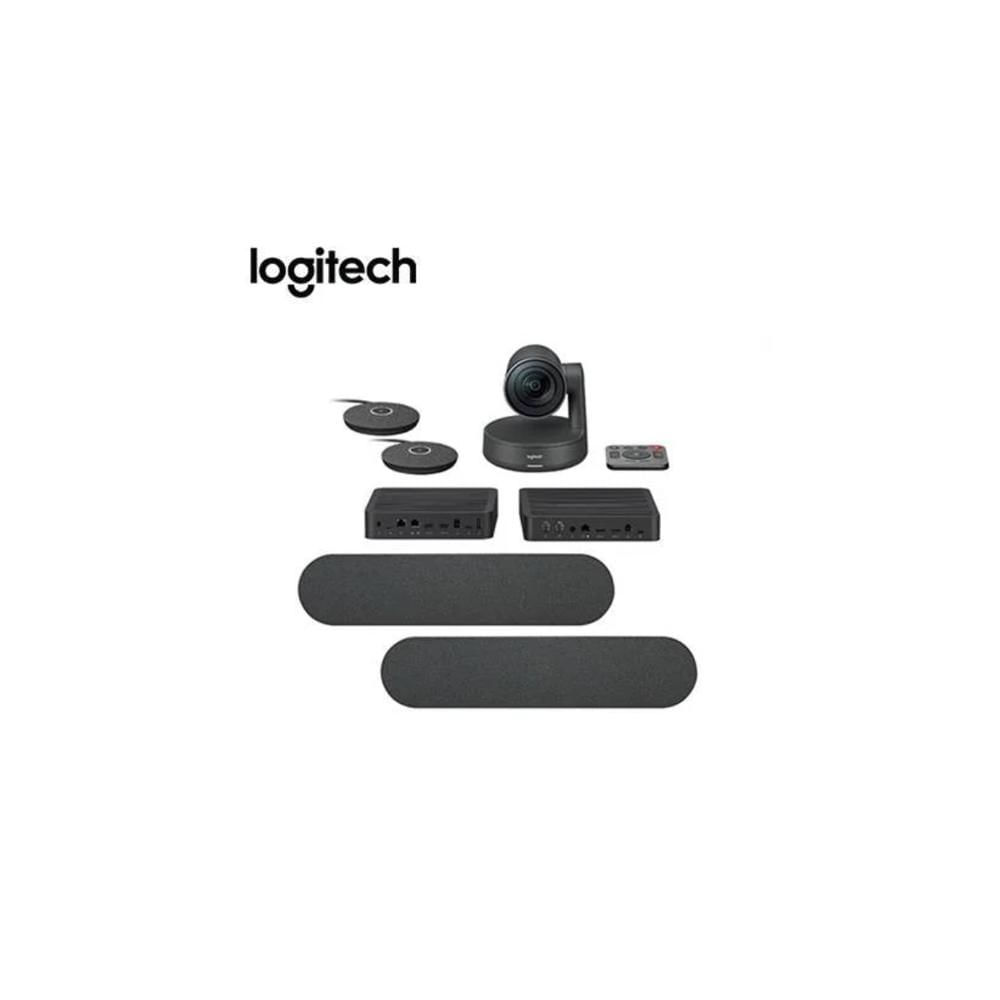CAMARA LOGITECH B2B RALLY PLUS BUNDLE 4K LARGE ROOM BLACK 960-001225