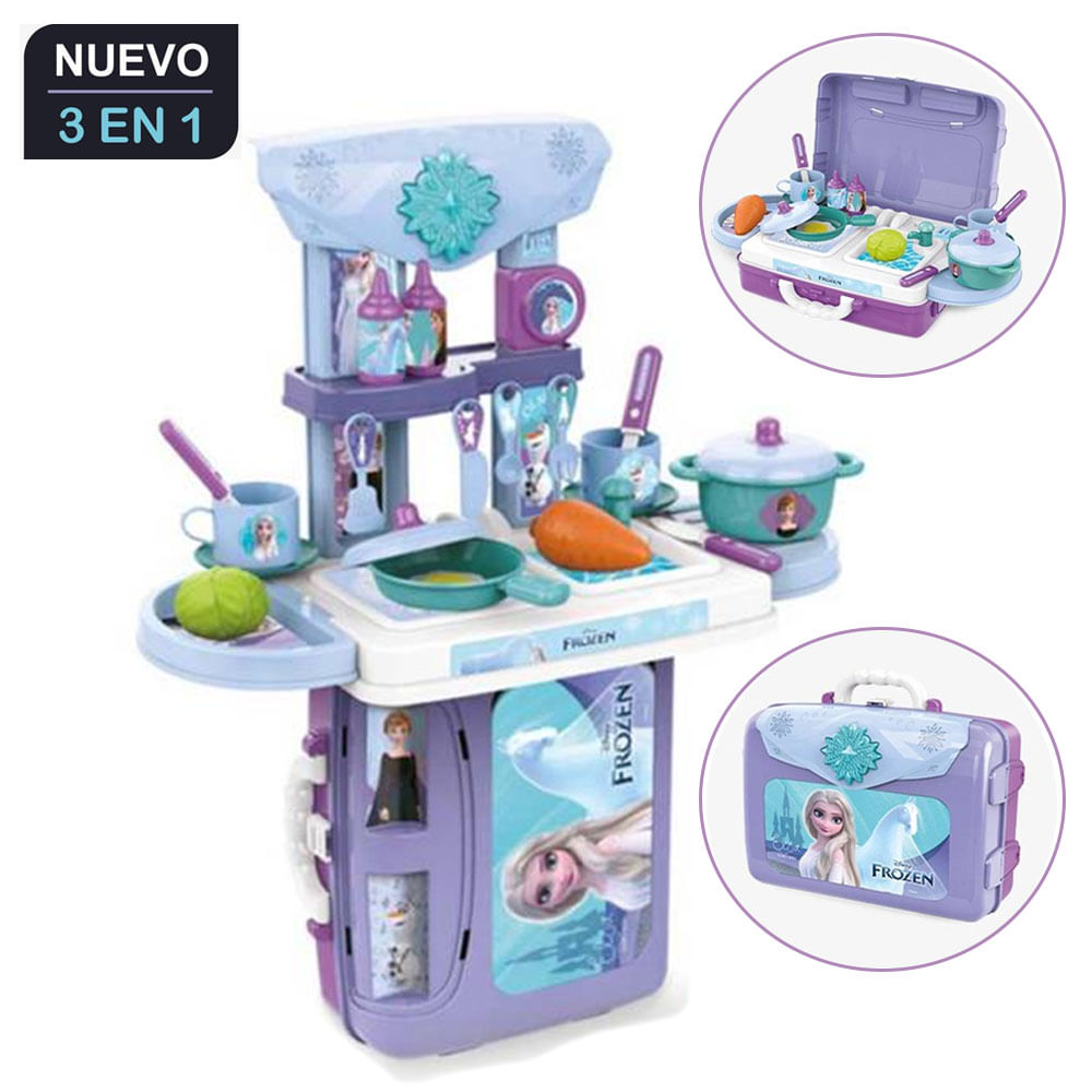 Set De Cocina Y Maletin 3 En 1 Frozen Il - Disney
