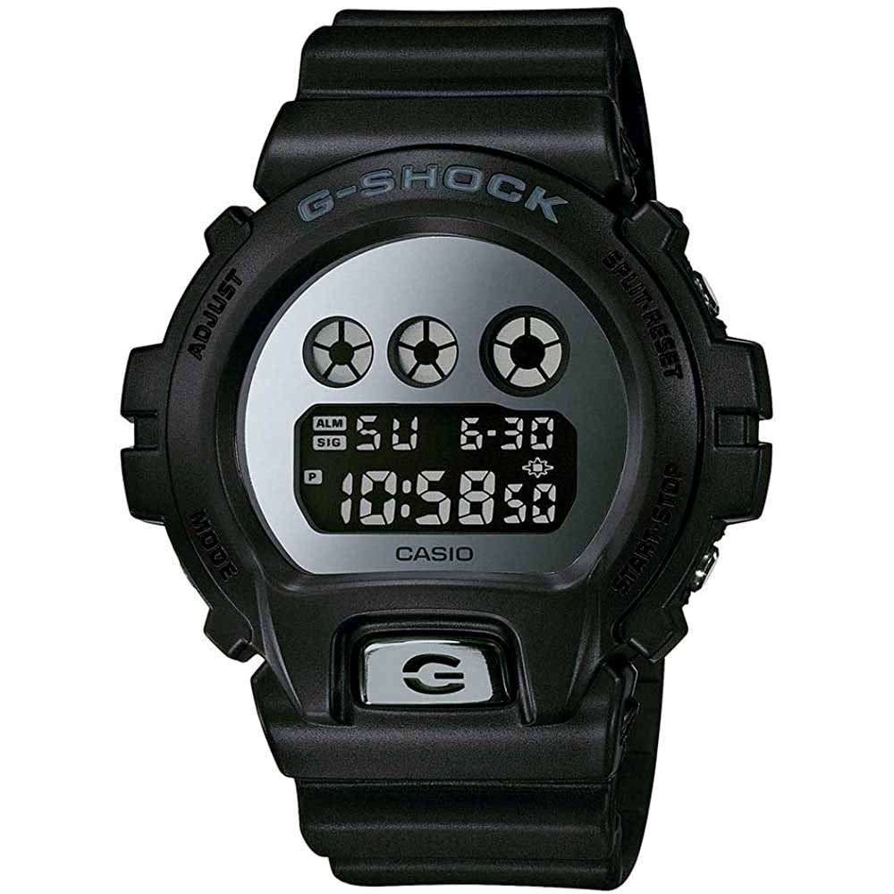 Reloj Casio G-Shock DW-6900MMA-1 Digital Resina Negro Plateado