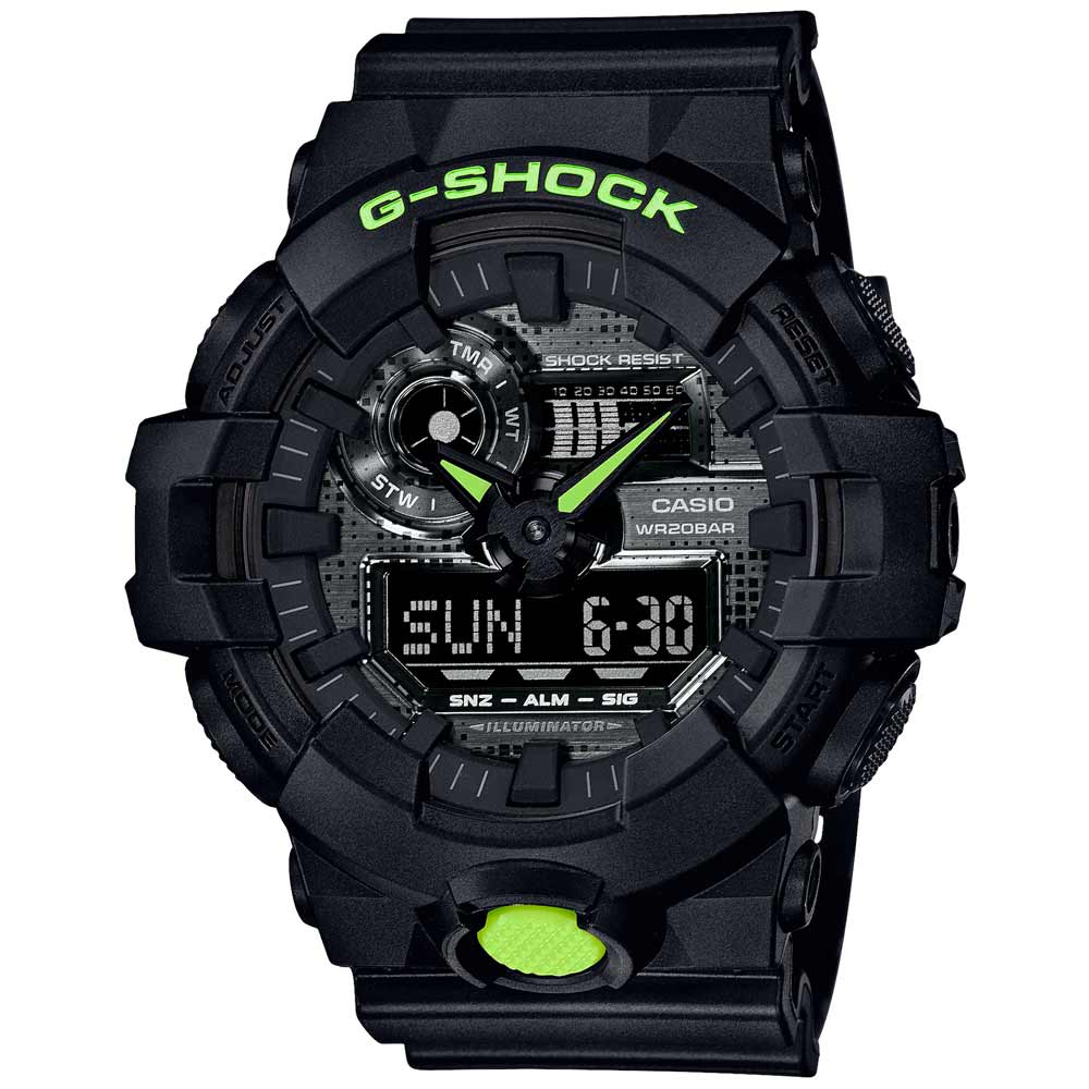 Reloj Casio G-Shock GA700DC-1A Digital Analógico Resina Negro