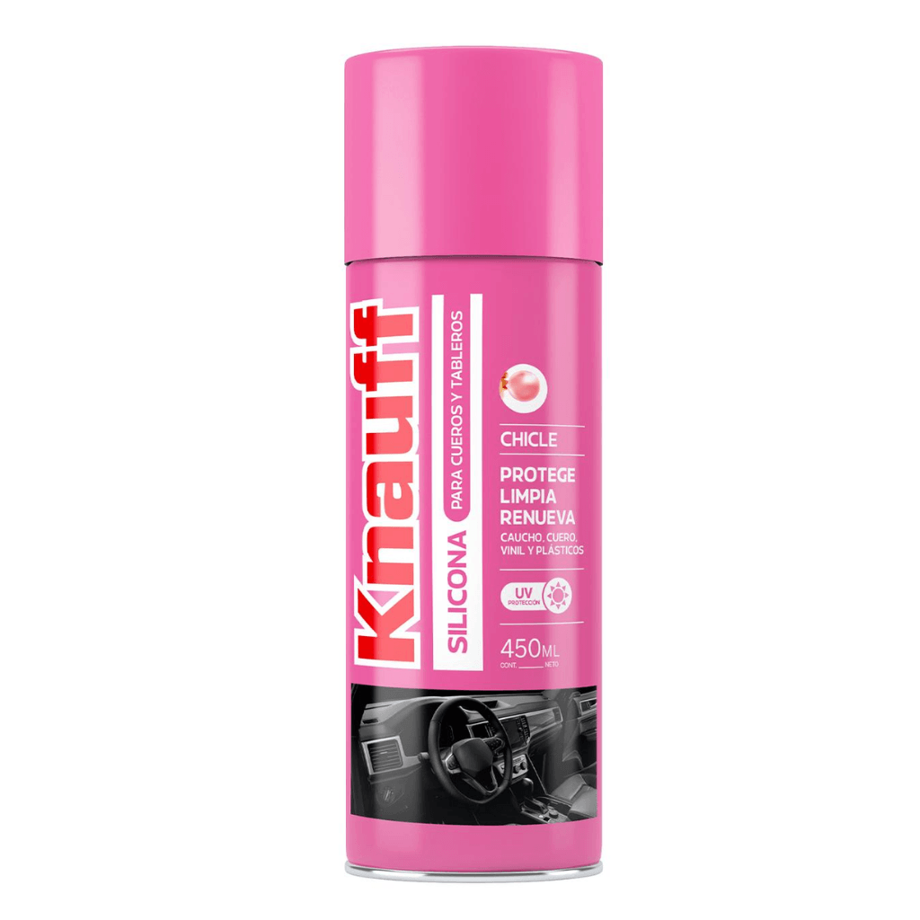 Silicona para Cueros y Tableros Knauf x 450ml Aroma Chicle