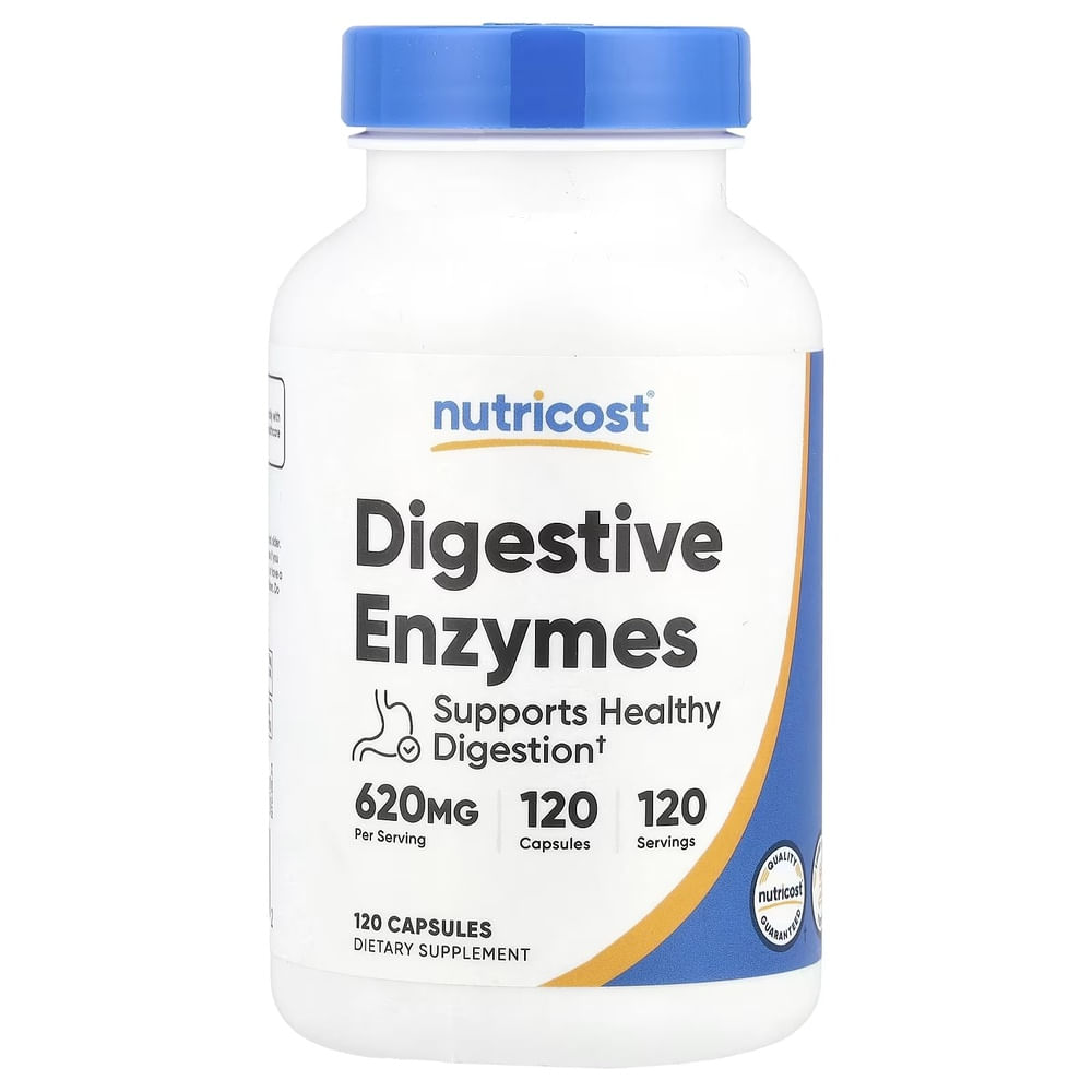Nutricost Enzimas Digestivas 620 mg