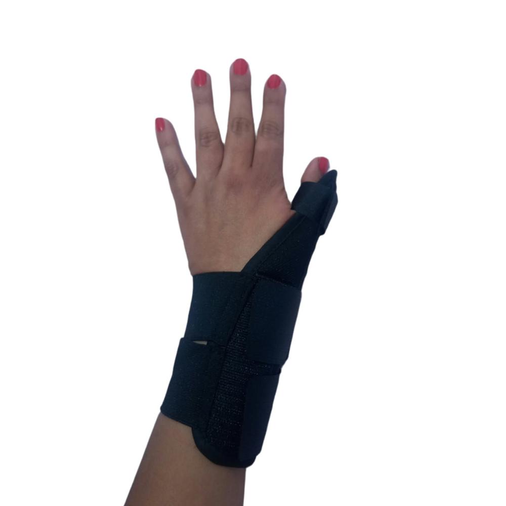 Muñequera con Inmovilizador de Pulgar Negro Standar