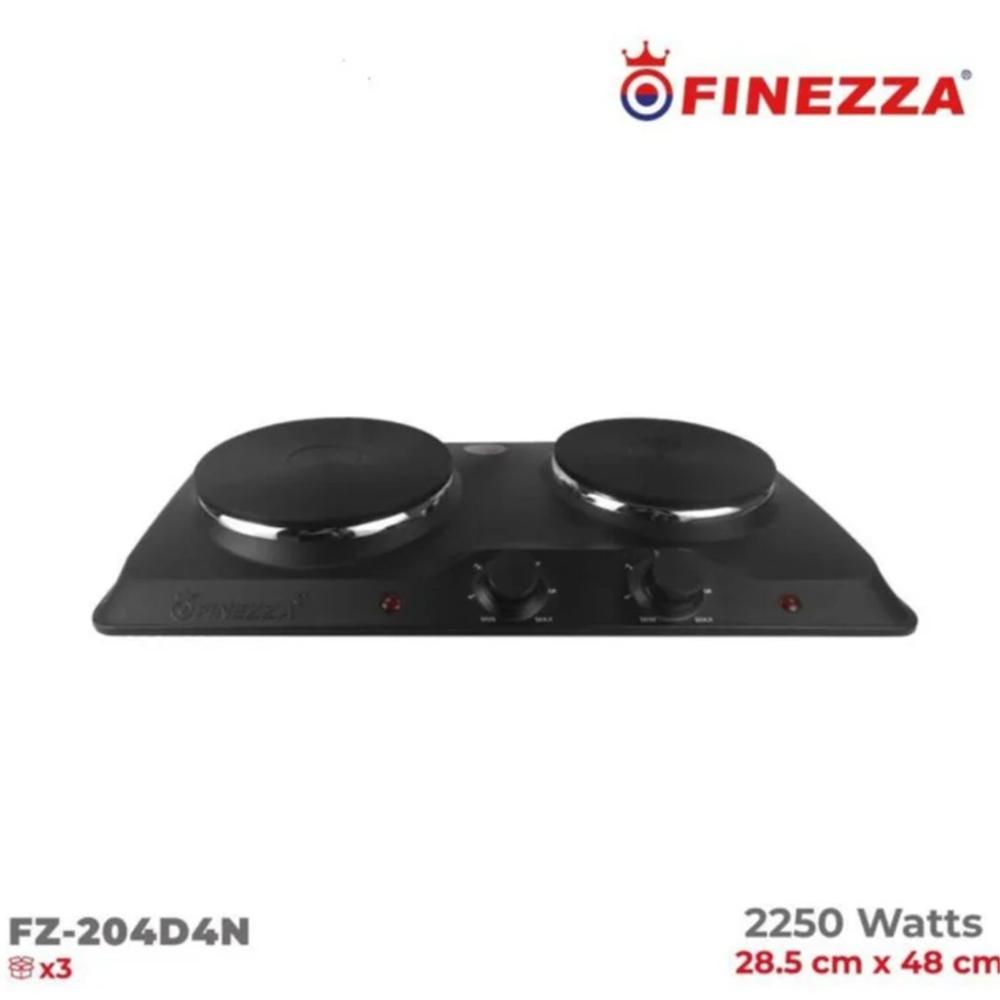 COCINA ELÉCTRICA FINEZZA 2 HORNILLAS FZ-204D4N 2250W