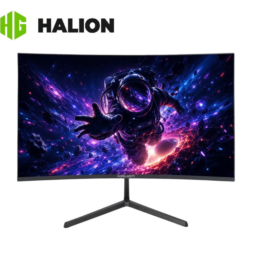 Monitor Gamer Curvo Halion HG2406FC 24  Full HD 180Hz VA FreeSync