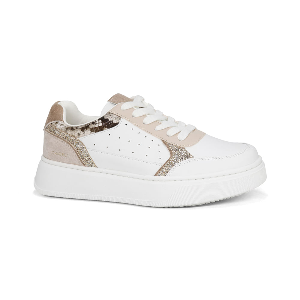 Zapatillas Urbanas Mujer 26Q3.2YZ112 Blanco-Dorado
