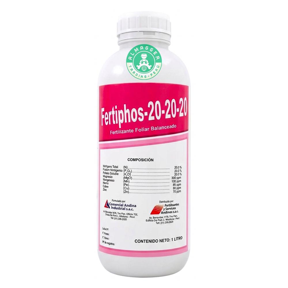 Fertiphos 20-20-20 NPK - 1 Litro - Fertilizante Fo