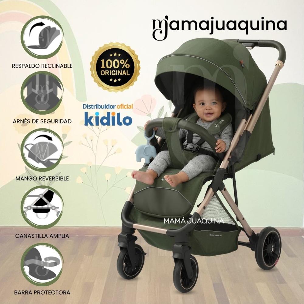 Coche Maleta de Lujo YURID Kidilo Mango Reversible Green