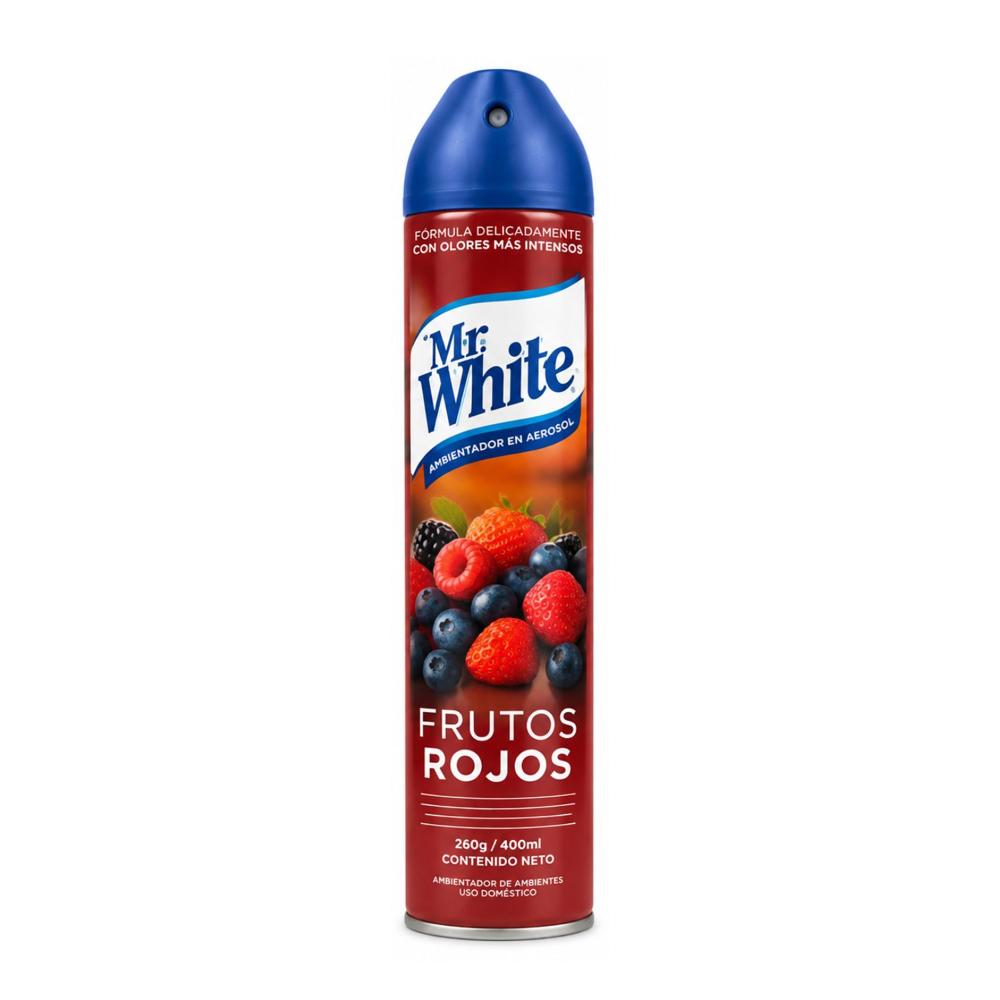 Ambientador En Aerosol Fragancia Frutos Rojos - MR. WHITE