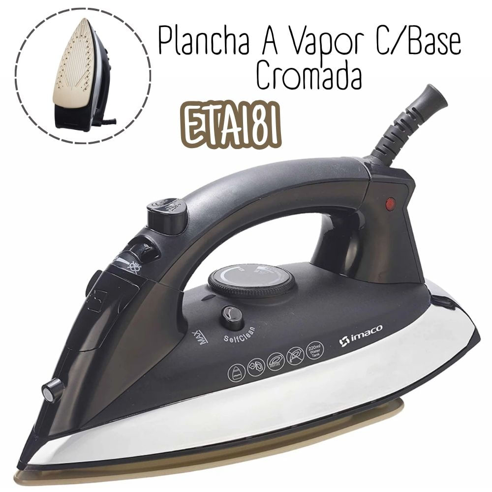 Plancha Imaco a Vapor - ETA181