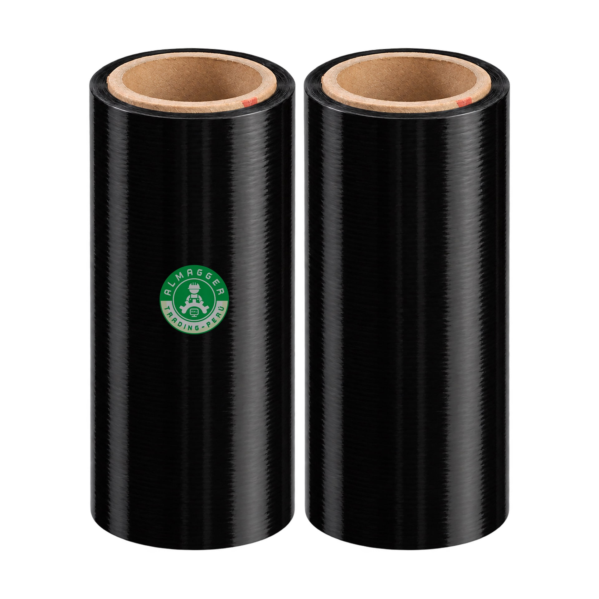 Stretch Film Negro 9 Pulgadas - 02 Rollo - 600gr.  x Rollo
