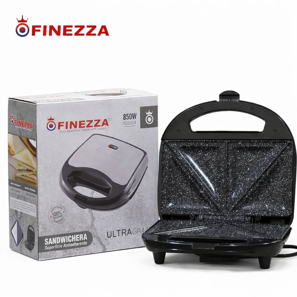 SANDWICHERA WAFLERA FINEZZA ANTIADHERENTE ULTRAGRANITO - 850W
