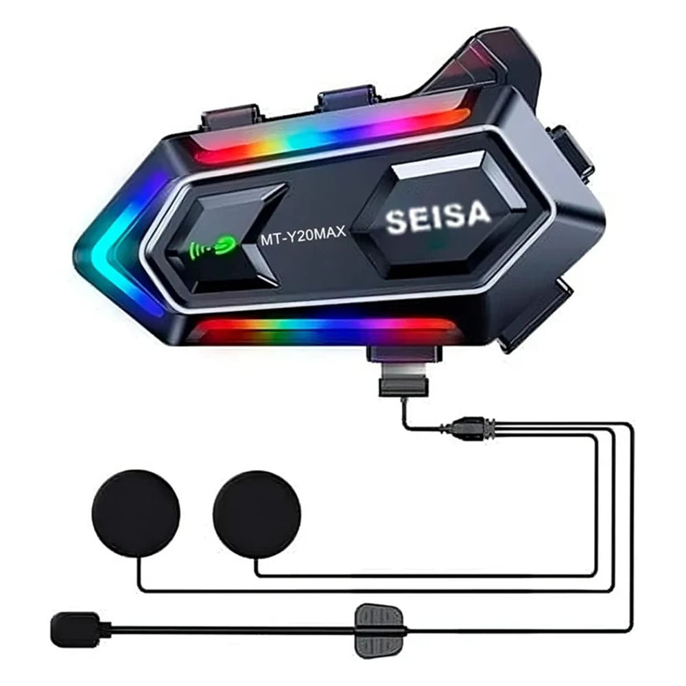 Auricular con intercomunicador para casco moto - MOD MT-Y20MAX