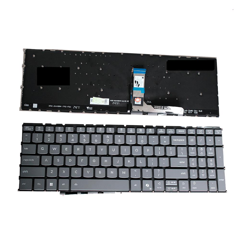 TECLADO LENOVO IDEAPAD SLIM 3 15AHP10 15ARP10 15IRH10 15IRH10R INGLÉS ILUMINADO