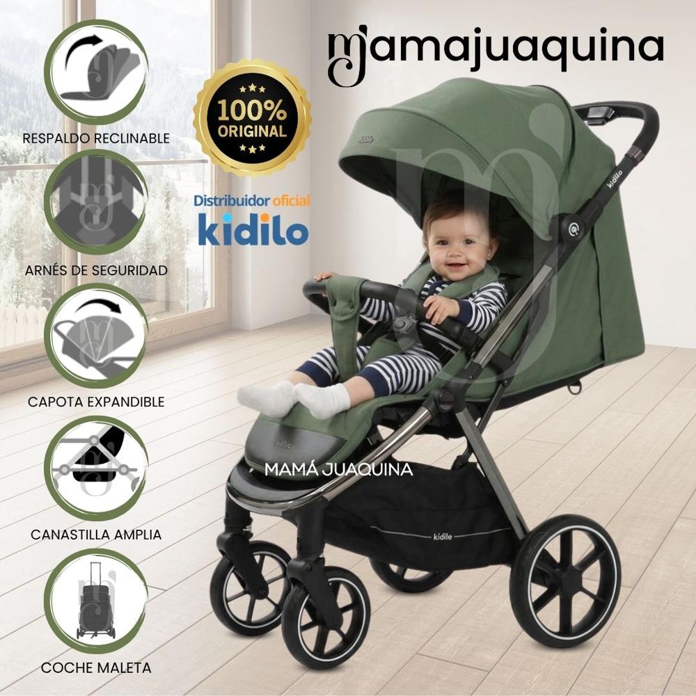 Coche Maleta de Paseo Kidilo SKY DO Edición Exclusiva Green