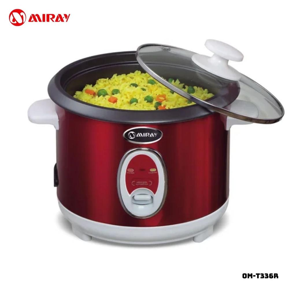 ARROCERA OEM 5 TAZAS ROJA - OM-T336R