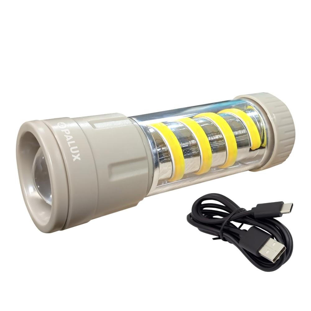 Linterna LED tactica y camping 8W 800Lm Opalux OP-6646
