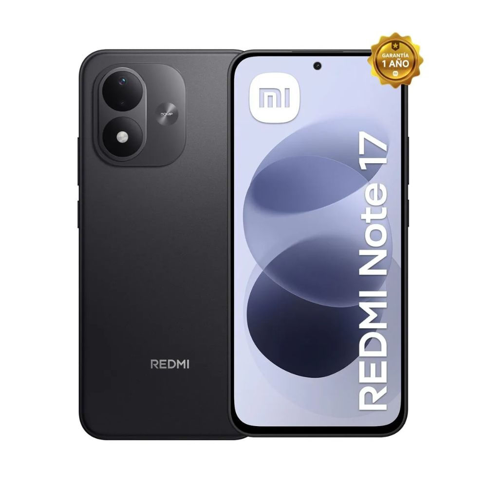 Celular Redmi Note 17 6GB 256GB DUAL SIM NEGRO
