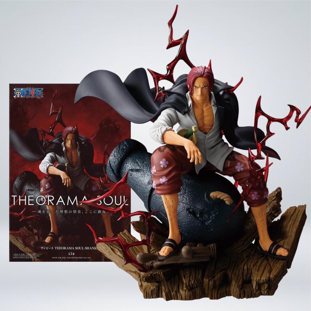 FIGURA BANPRESTO ONE PIECE -  THEORAMA SOUL  SHANKS   El Pelirrojo
