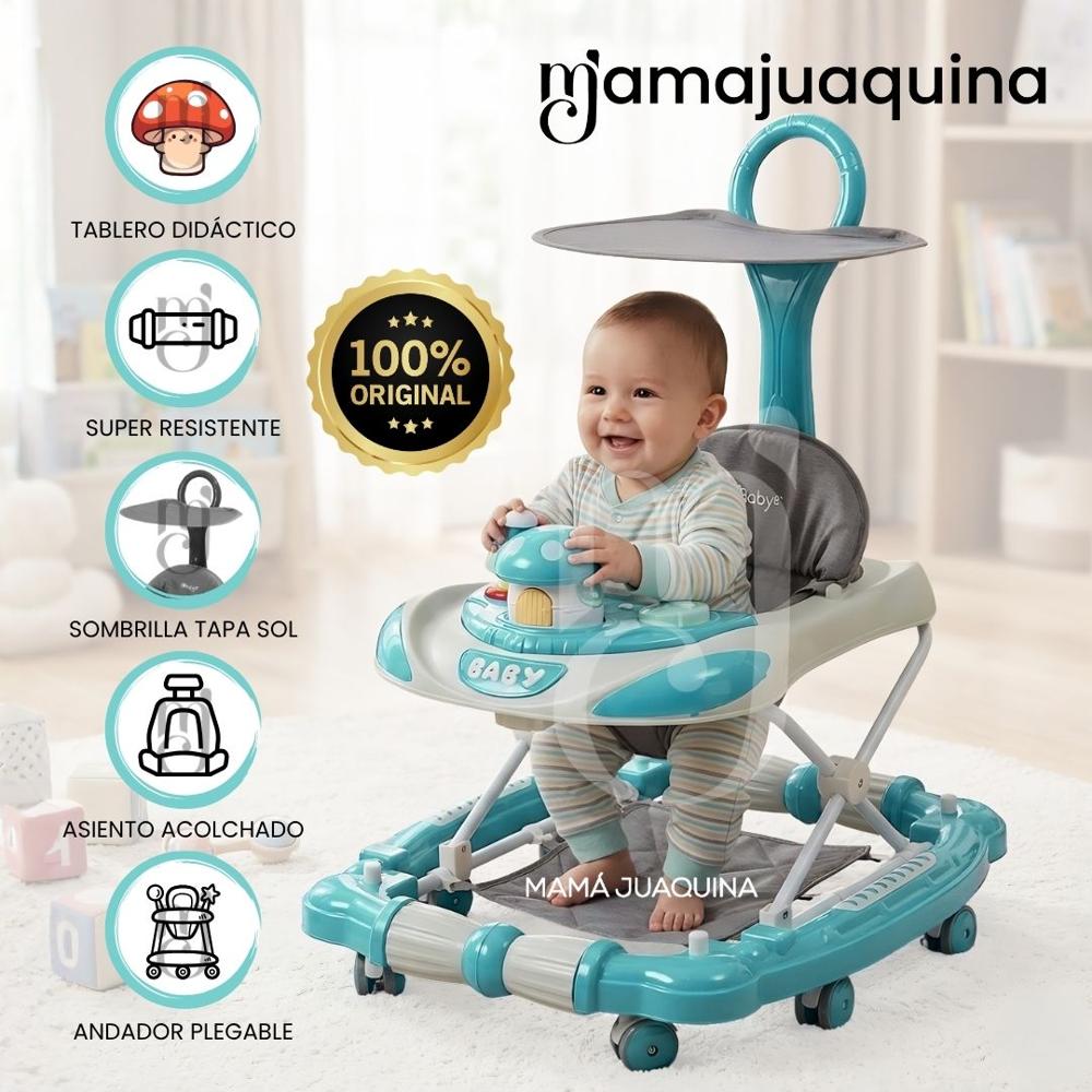 Andador con Tablero Didáctico DONO Edición Limitada Sky Blue