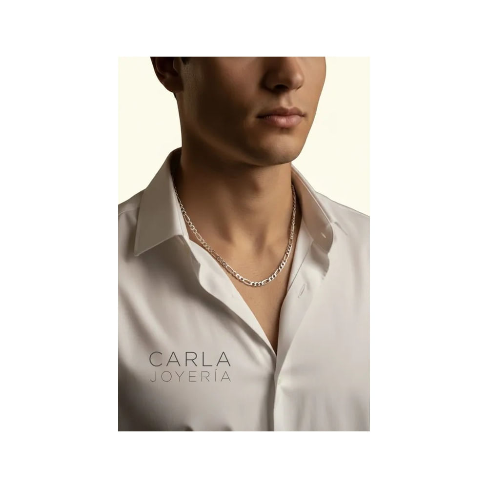 Cadena plata 925 Fidel calibre Grueso - Regalo Hombre