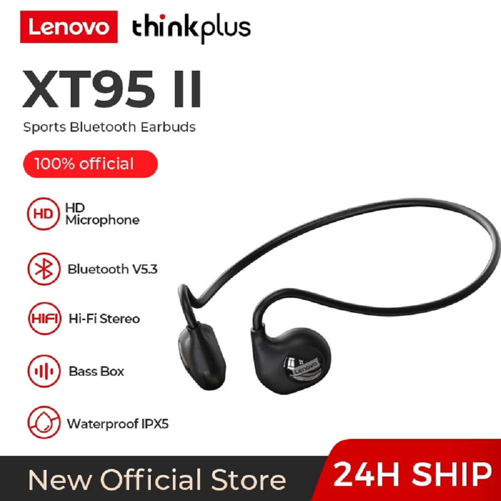 Lenovo Auriculares Deportivos Xt95 Plus Color Negro
