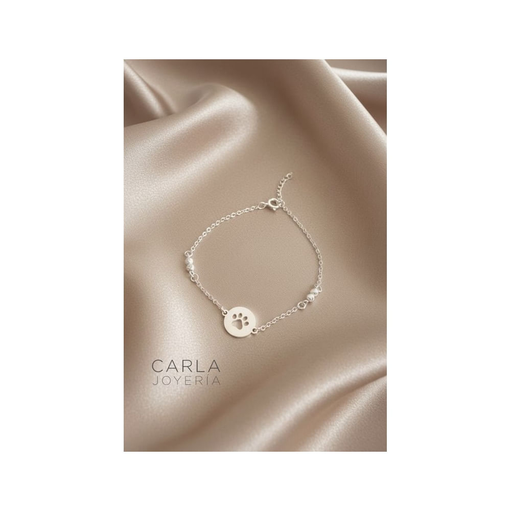CARLA JOYERÍA - Pulsera plata 925 Amigo Fiel - Regalo Especial
