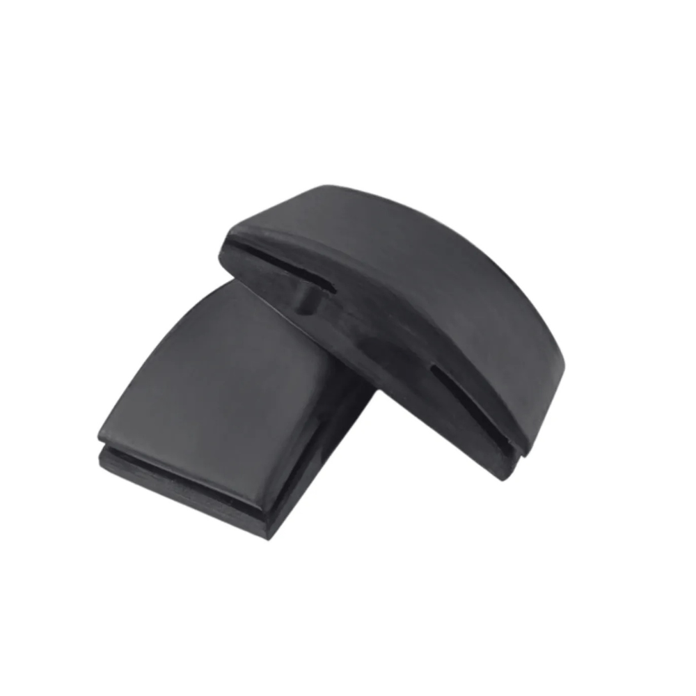 TACO DE GOMA NEGRO PARA LIJADO 12.4CM X 6.8CM -PACK X2- AC