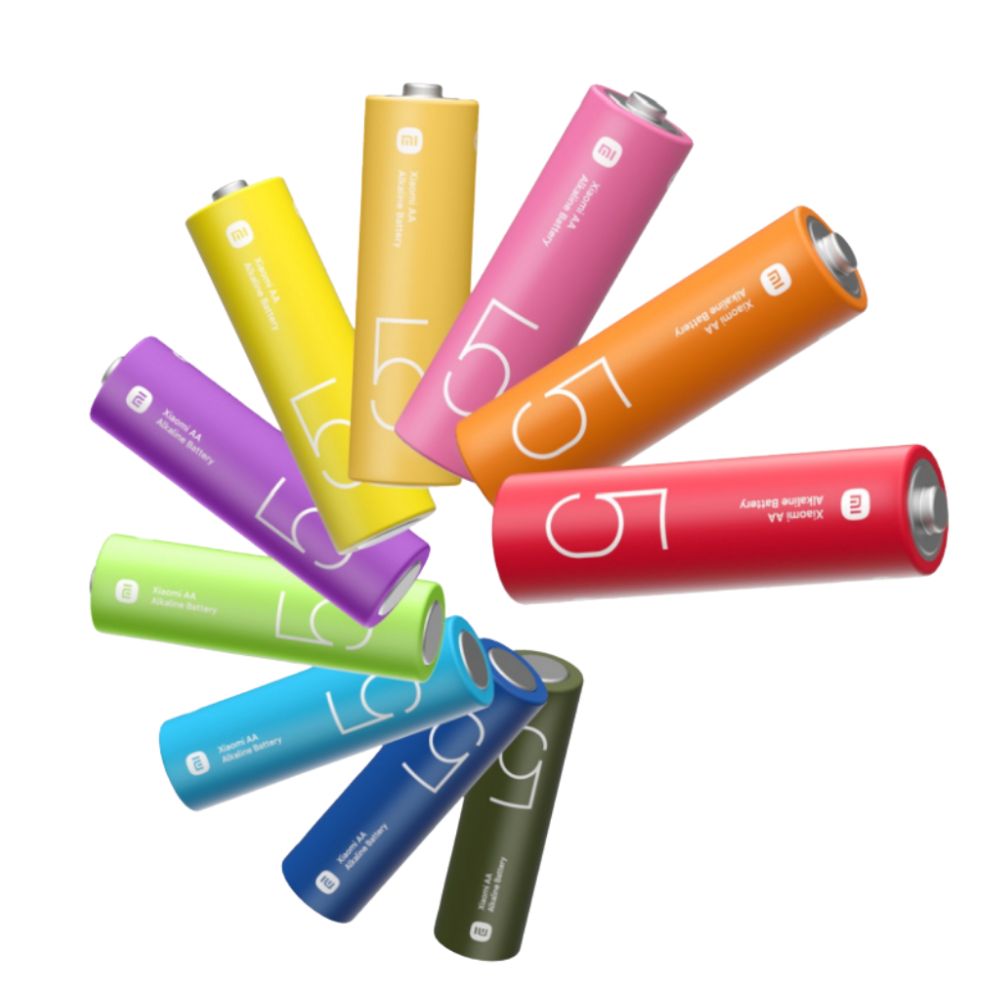 PILA XIAOMI ALCALINA AA RAINBOW LR6 CAJA 10UNI - BHR5393GL
