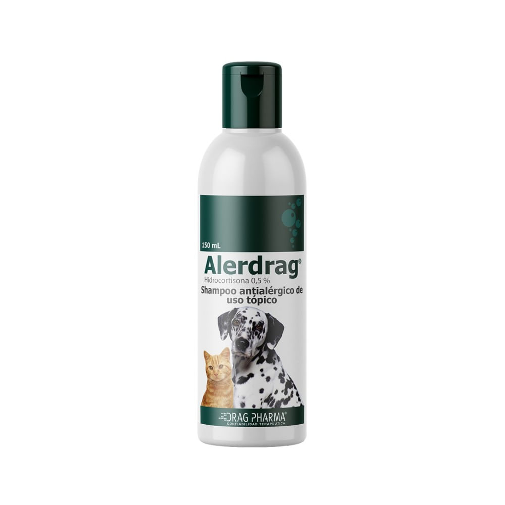 Alerdrag Shampoo Antialérgico para Perros y Gatos 150 ml