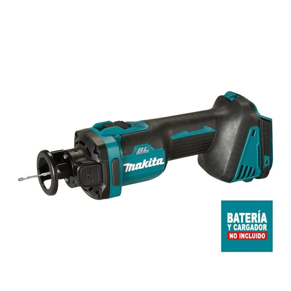 Cortadora de Drywall 18V LXT BL XPT AWS  Sin Baterias Sin Cargador Makita DCO181Z