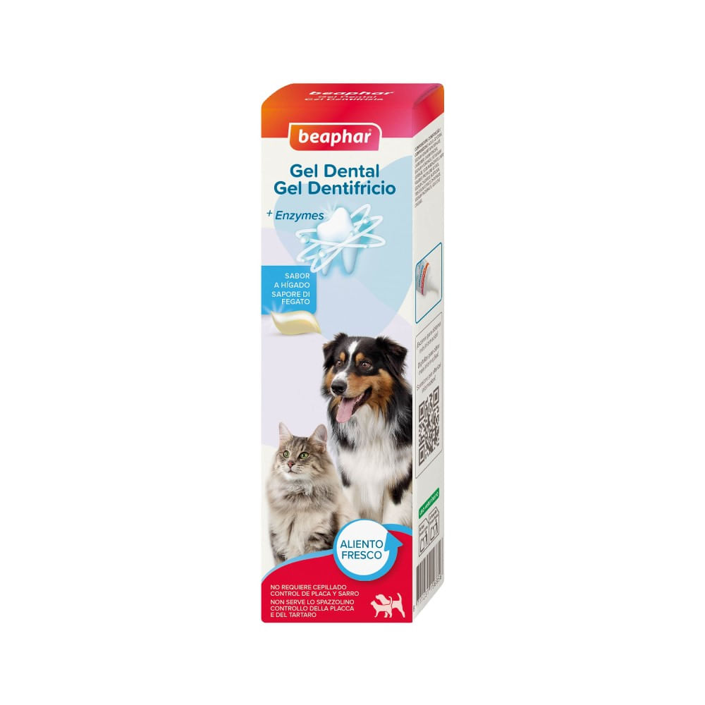 Beaphar Gel Dental para Perros y Gatos 100 gr