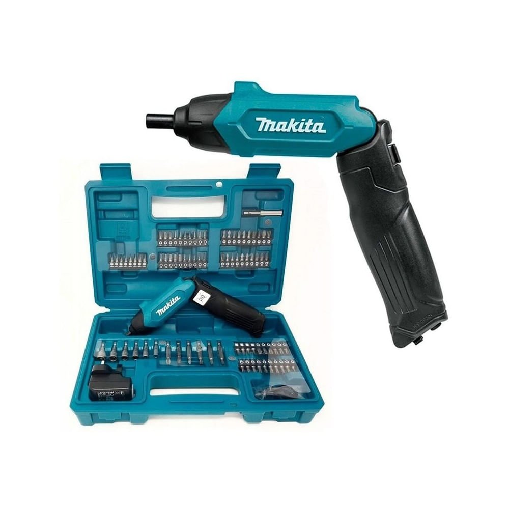 Atornillador DF001DW Makita  3.6V 4.5Nm con Kit de Accesorios