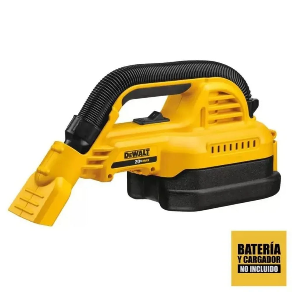 ASPIRADORA PARA SECO Y HUMEDO 20V 1.9 LITROS DEWALT DCV517B