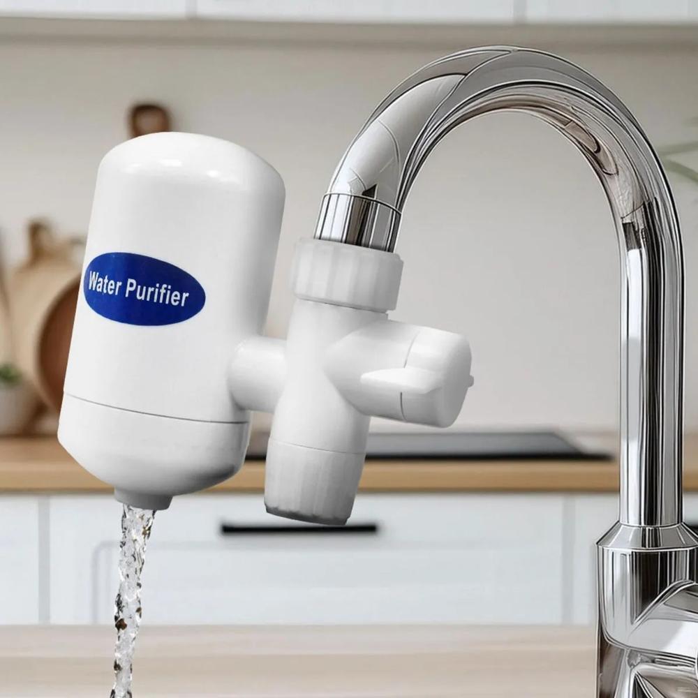 PURIFICADOR DE AGUA PARA GRIFO COCINA FACIL INSTALACION COLOR BLANCO