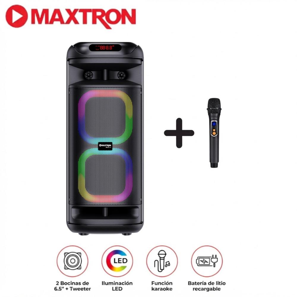 Parlante Torre Maxtron Becker MX 601 USB BT 01 MICROFONO