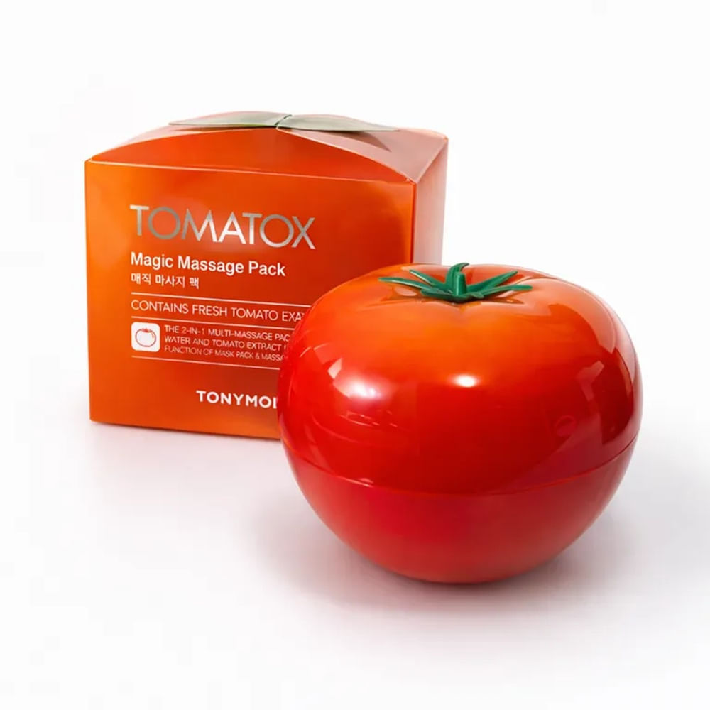 Mascarilla Facial Iluminadora Tomatox Magic Massage Pack 80g  Efecto Glow con Niacinamida