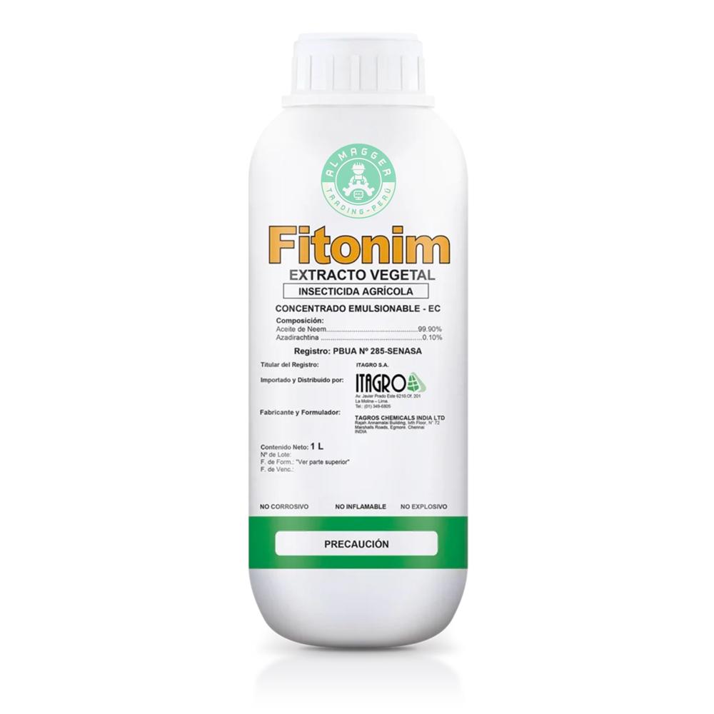 Aceite De Neem 99 Fitonim - 1 Litro - Jardín y  Agricultura