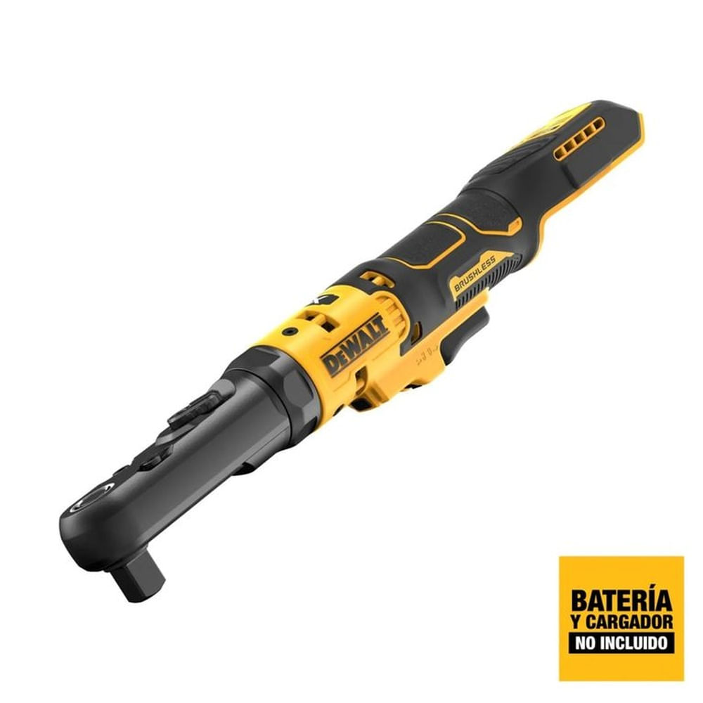 Ratchet 38 y 12 20v Brushless 102nm Baretool Dewalt DCF510B