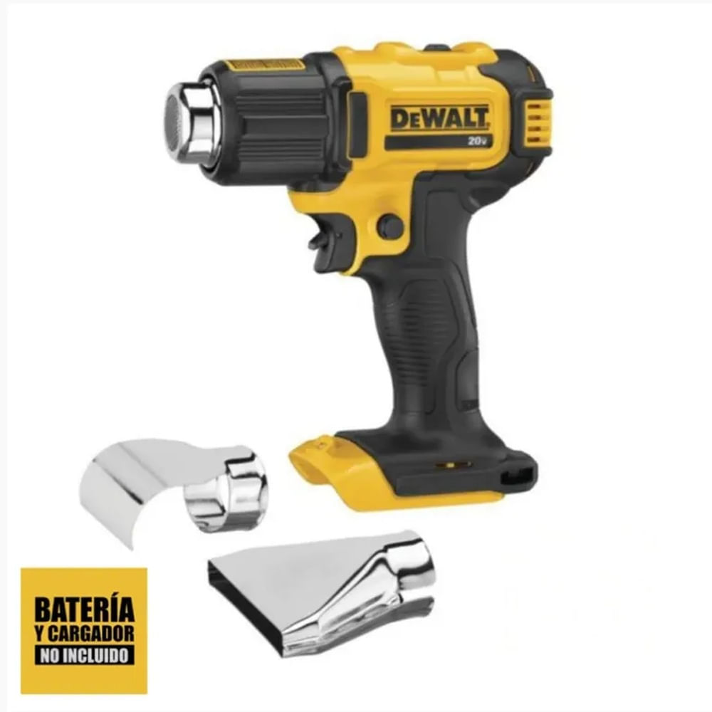 Pistola Calor 20V  Baretool Dewalt DCE530B