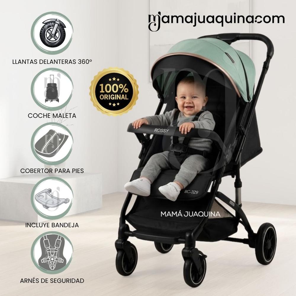 Coche Maleta de Lujo ROSSY NEW Edición Exclusiva Green