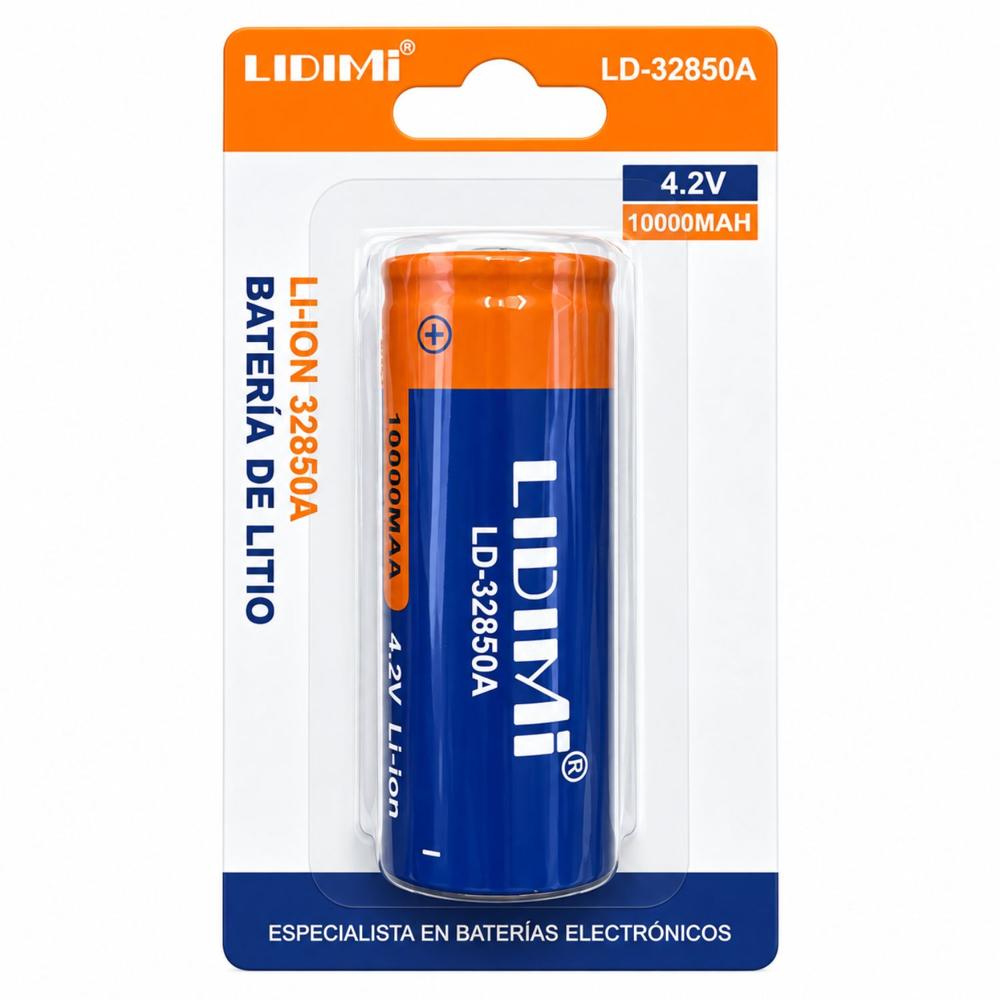 Batería Recargable 32850A 10000mAh 4.2V Para Linte